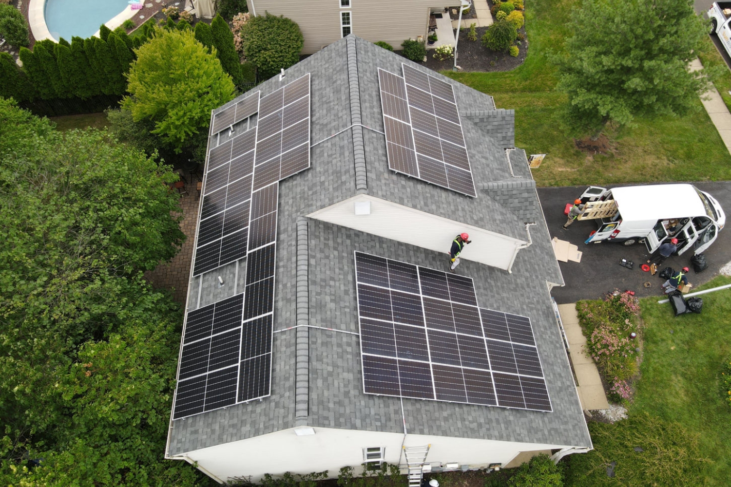 Residential solar systems with efficient energy output from True Solar Nation.